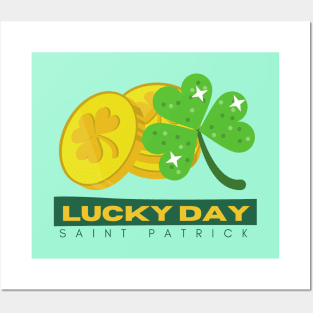 Saint Patrick Day Posters and Art